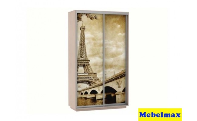 Шкаф-купе Фото 1600Х2200Х600 (дуб молочный)