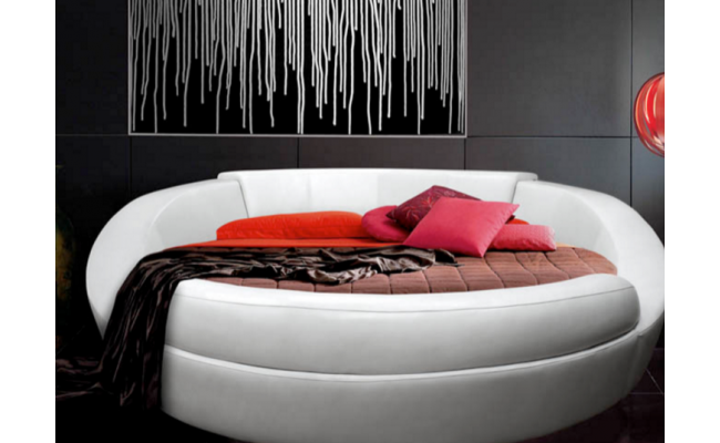 Круглая кровать Лагуна