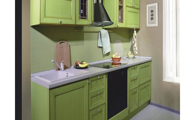 Кухня ЗОВ Массив Ясеня Т520/117