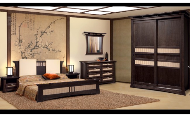 Набор мебели для спальни Киото-80.1 ГМ 5080