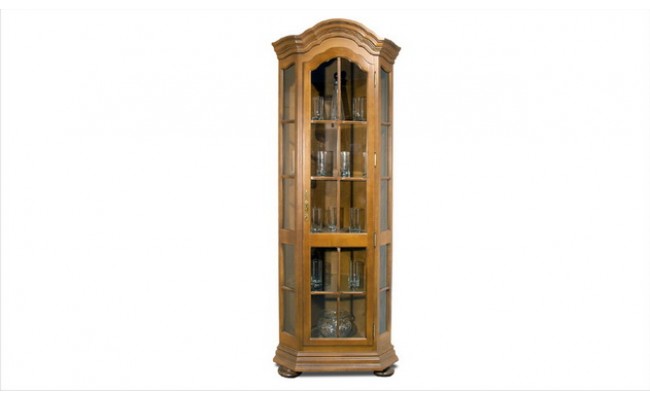 Шкаф с витриной (угловой) "Ноктюрн- 9" ГМ 5268, -01 (С)