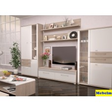 Гостиная «Вива» Белый Глянец