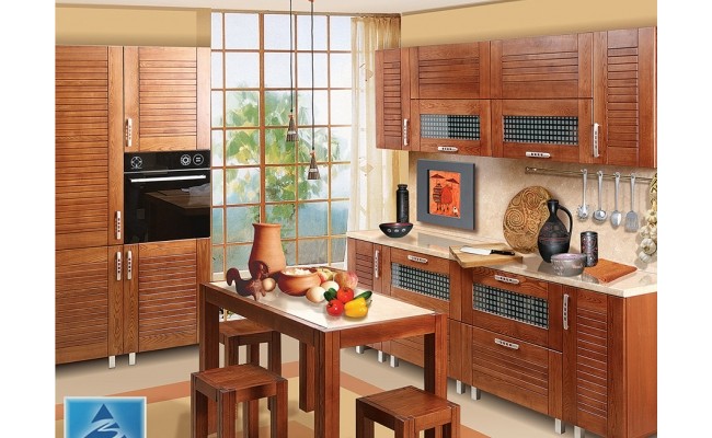 Кухня МАССИВ ЯСЕНЯ Т 503/102