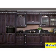 Кухня из массива ясеня форт вуд