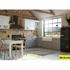 Кухня из массива ясеня «ЛУГАНО» ЗОВ