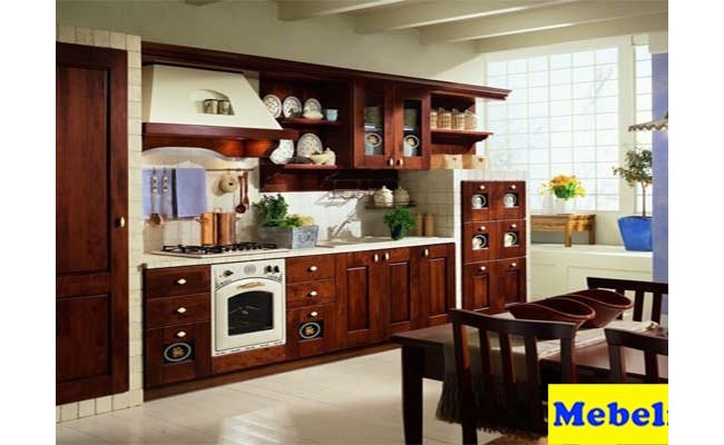 Кухни ЗОВ массив ольхи т305