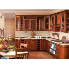 Кухня ЗОВ массив черешни 10 ТИП 12