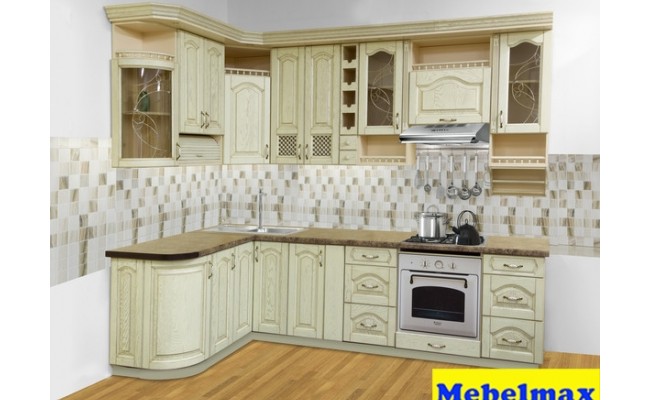 Кухня ЗОВ Массив дуба 1