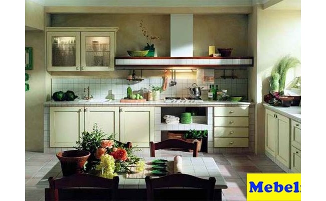 Кухня ЗОВ массив т301 ольха