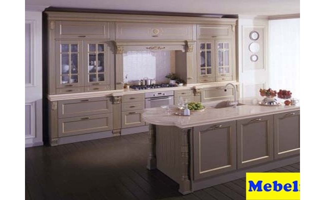 Кухня ЗОВ массив т501 ясень