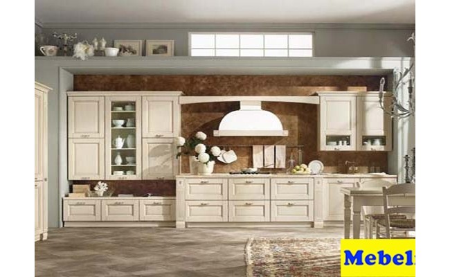 Кухня ЗОВ массив т502 ясень