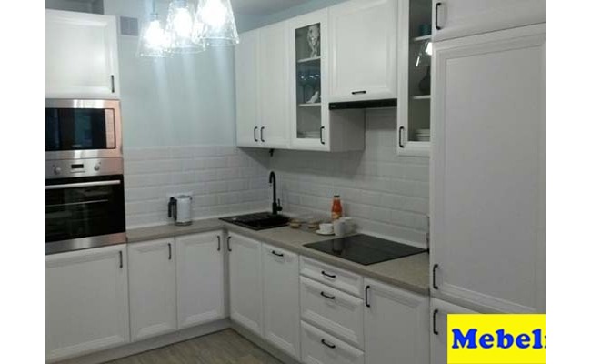 Кухня ЗОВ Массив Ясень 514/118
