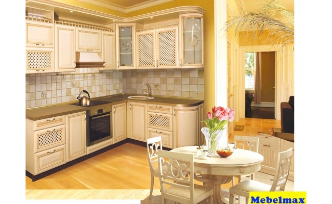 Кухня Фасад Турин 3 пп Молочный (2)