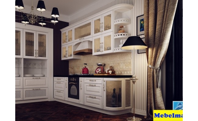 Кухня МДФ рамочный КАНЗАС ПП КАНТРИСТАЙЛ