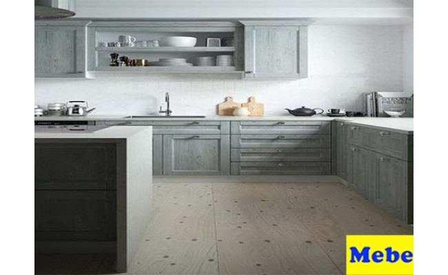 Кухня МДФ рамочный Марсель 1