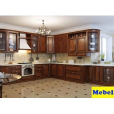 Кухня МДФ рамочный Турин-3
