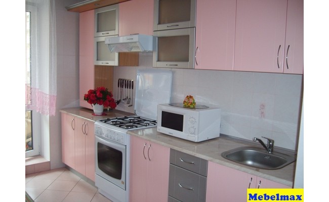 Кухня МДФ крашенный перламутр 3,4 м