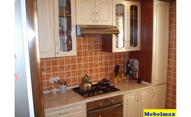 Кухня МДФ крашенный перламутр фреза рондо 3,1 на 1,0