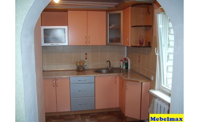 Кухня МДФ крашенный полумат 2,0 на 1,2 м