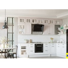 Кухня из МДФ крашеного / ПВХ «ЛОНГФОРД» / Мебельмакс кухни под заказ