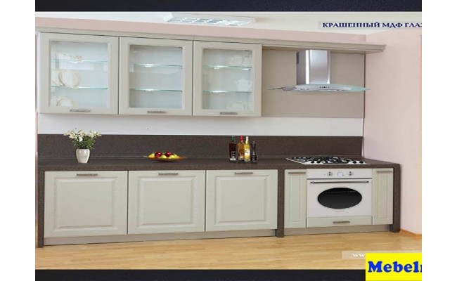 Кухня МДФ крашенный Глазго