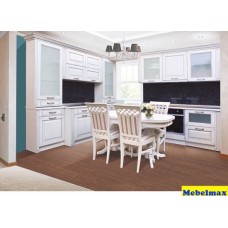 Кухня МДФ крашенный Глазго белый