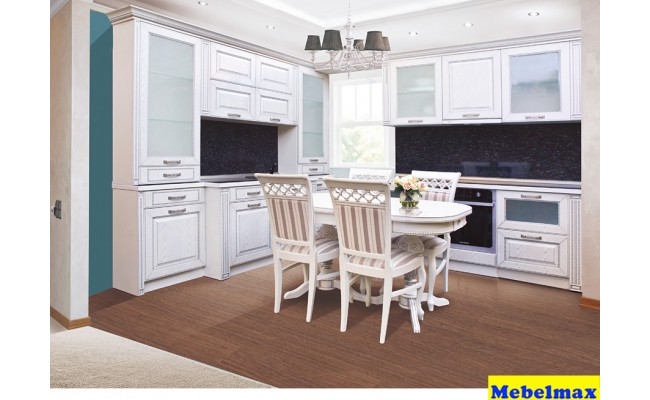 Кухня МДФ крашенный Глазго белый