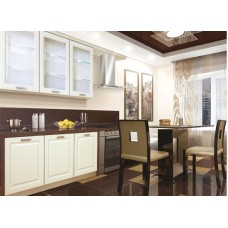 Кухня МДФ крашенный Глазго RAL 7044 матовый