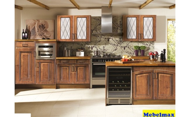 Кухня МДФ крашенный Лондон Ланселот №12