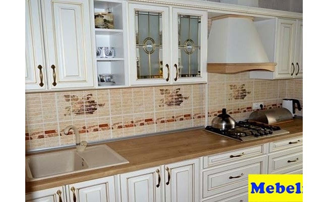 Кухня МДФ крашенный Париж №2