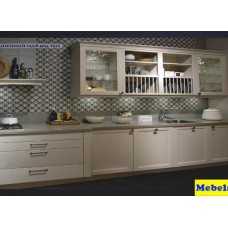 Кухня МДФ крашенный RAL 1013