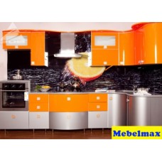 Кухня МДФ крашенный RAL 2008/M2