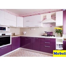 Кухня МДФ крашенный ral9003 ral4008