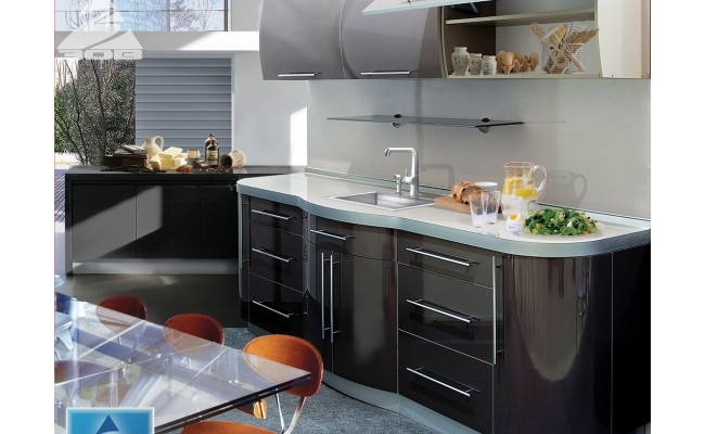 Кухня Фасад Монохром/Антрацид