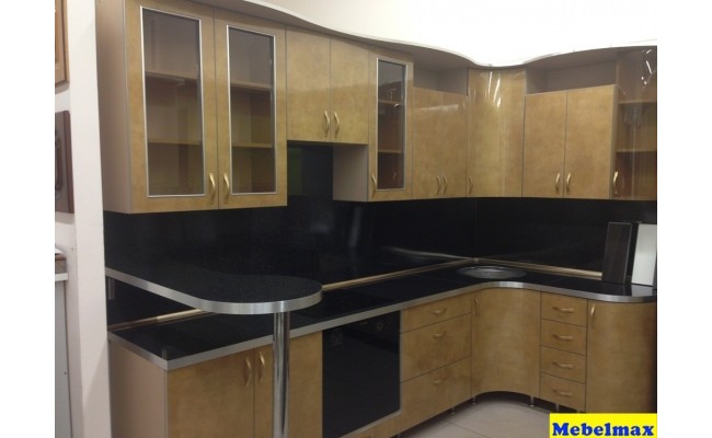 Кухня Пластик Золото