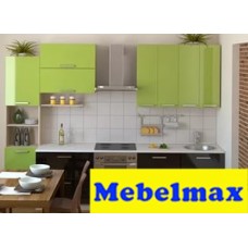 Кухня ПОСТ мореный дуб, зеленый