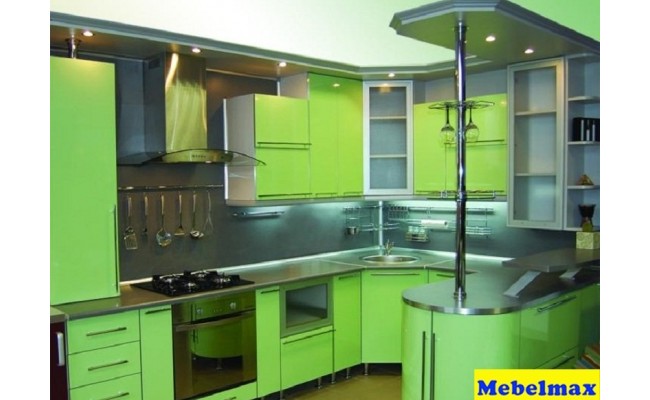 Кухня Пост-3 Зеленый 