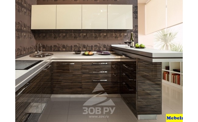 Кухня Пост Снежный/Ива 3