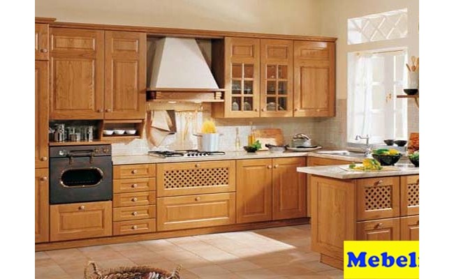 Кухня Массив т302 ольха