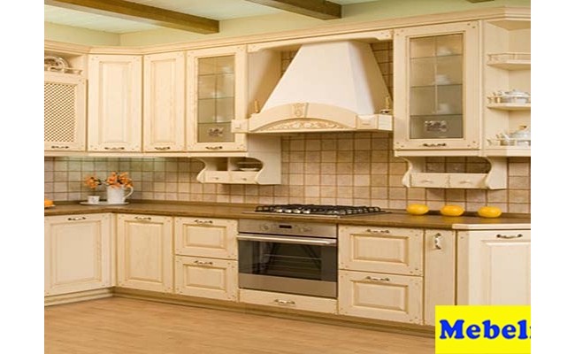 Кухня Массив ольхи т304