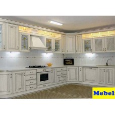 Кухня Массив ясеня т506