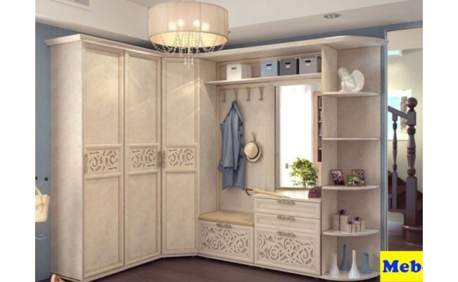 Прихожая АЛЕКСАНДРИЯ «КОЖА ЛЕНТО»