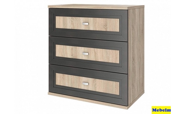 Комод 3 ящ. Аурелия СТЛ.156.08
