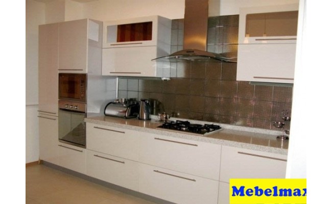 Кухня ЗОВ Акрил Сливки