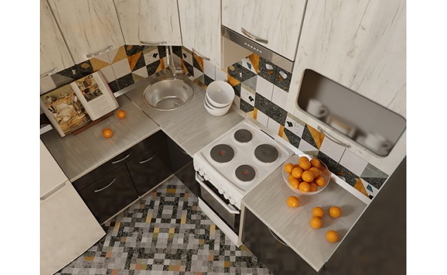 Кухня Эко 6 - 1,4х2,7