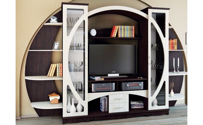 Гостиная Ривьера Дуб белёный