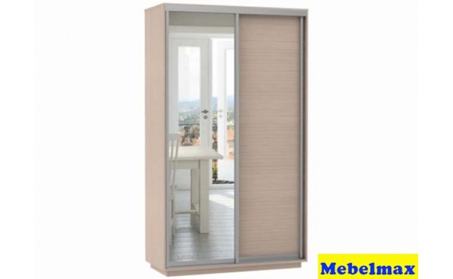 Шкаф-купе Медиум 1600Х2200Х600 (дуб молочный)