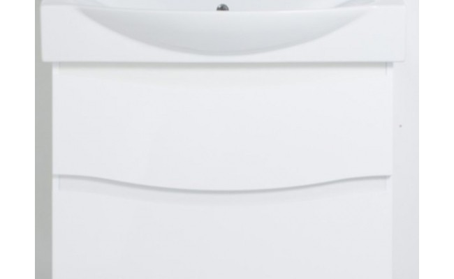 61.06 Тумба под умывальник 85 Фиджи с 2 ящ. подвесная