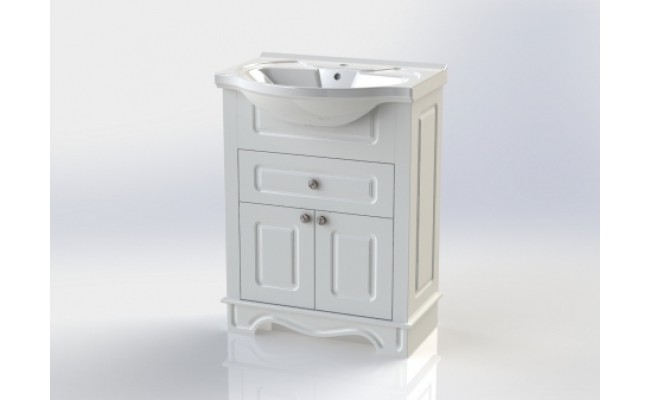 95.01 (3) Тумба под умывальник 65 Village с ящиком