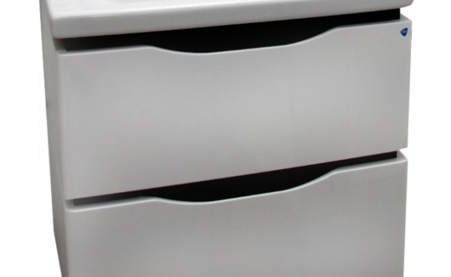 41.01 Тумба под умывальник 60 Латтэ подвесная